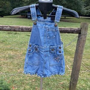 Vintage girls size 6 faded glory overall dress